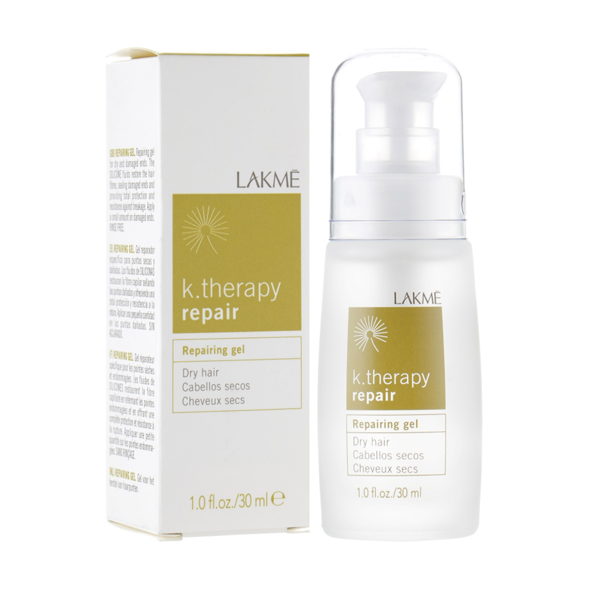 Гель для відновлення сухого волосся Lakme K.Therapy Repairing Gel, 30 мл